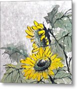 Sunflowers 2 Metal Print