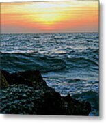 Sunset Captiva Metal Print