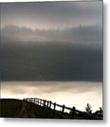 The Backside Of The Wind Shift Line Metal Print
