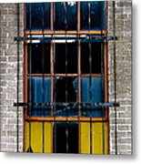 The Broken Window Metal Print