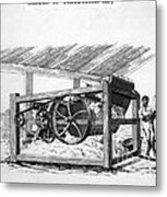 The Cotton Gin Metal Print