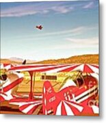 The Flying Circus Reno Air Races Metal Print