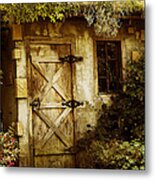 The Garden Shed Metal Print