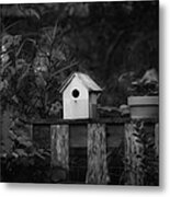 The Old Fence Row Metal Print