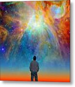 The Orion Nebula Stare Metal Print