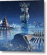 The Outpost Metal Print