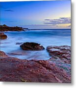 The Rocky Coast Metal Print