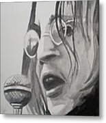 The Singer Metal Print