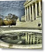 The Supreme Court And Plaza Metal Print