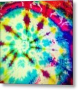 Tiedye Metal Print