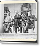 Time Travel Yalta 1945 Metal Print