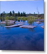 Trans Canada Trail Scenery Metal Print