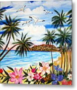 Tropical Paradise Metal Print