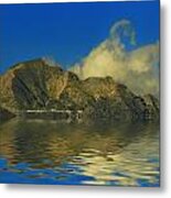 Tuscany Apuane Mounts Marble Caves Landscape 478 Metal Print