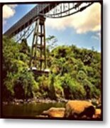 Under The #bridge Of #cirahong Metal Print