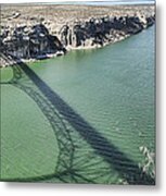 Us 90 Bridge Over Pecos River Metal Print