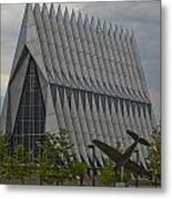 Us Air Force Academy Chapel 3 Metal Print