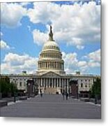 Us Capitol Metal Print