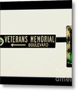 Veterans Memorial Boulevard Metal Print