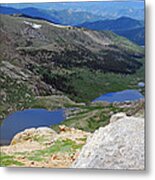 View From Atop Mt. Evans Metal Print