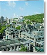 View Of Montreal  From Royal Victoria College Metal Print
