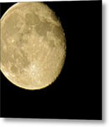 Waning Moon Metal Print