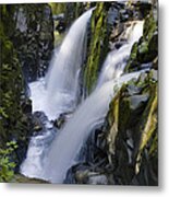 Waterfalls Of Sol Duc River, Olympic Metal Print