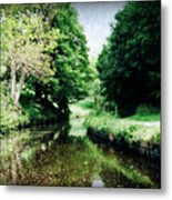 Welsh Canal Dream Metal Print