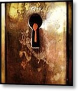 Who Is There Metal Print