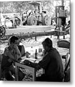 Workdays End Metal Print