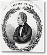 Zachary Taylor For President Metal Print