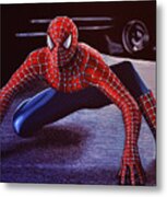 Spiderman 2 Metal Print