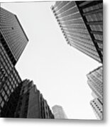Abstract Architecture - New York Metal Print