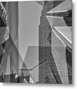 Abstract Architecture - Toronto Financial District Metal Print