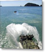 Amphibious Assault Vehicles Exit #1 Metal Print