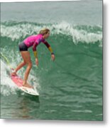 Bianca Buitendag Surfing #1 Metal Print