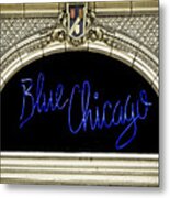 Blue Chicago #1 Metal Print