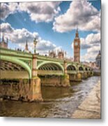 Bridge Over River Thames #1 Metal Print