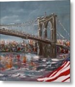 Brooklyn Bridge #1 Metal Print