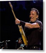 Bruce Springsteen In Cleveland #1 Metal Print