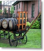 Buffalo Trace Barrel Wagon #1 Metal Print