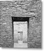 Chaco Canyon Doorways 1 #1 Metal Print