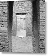 Chaco Canyon Doorways 3 #1 Metal Print