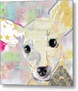 Chihuahua Collage #2 Metal Print