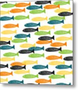Colorful Fish Metal Print