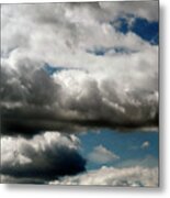 Cumulus Clouds With Vertical Growth #2 Metal Print