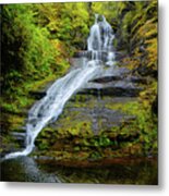 Dingmans Falls  Ranges 2 Metal Print