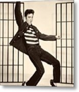Elvis Presley In Jailhouse Rock 1957 #1 Metal Print