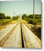Empty Railway #1 Metal Print