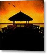 End Of Day #4 Metal Print